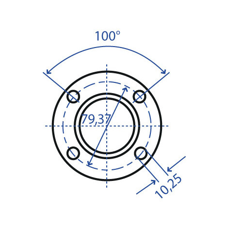 FLANGIA FL 768 - SAE 60